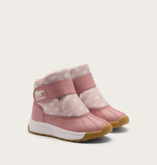 Toddler Whitney™ III Strap Mid Waterproof Boot - Pink Salt, Eraser Pink