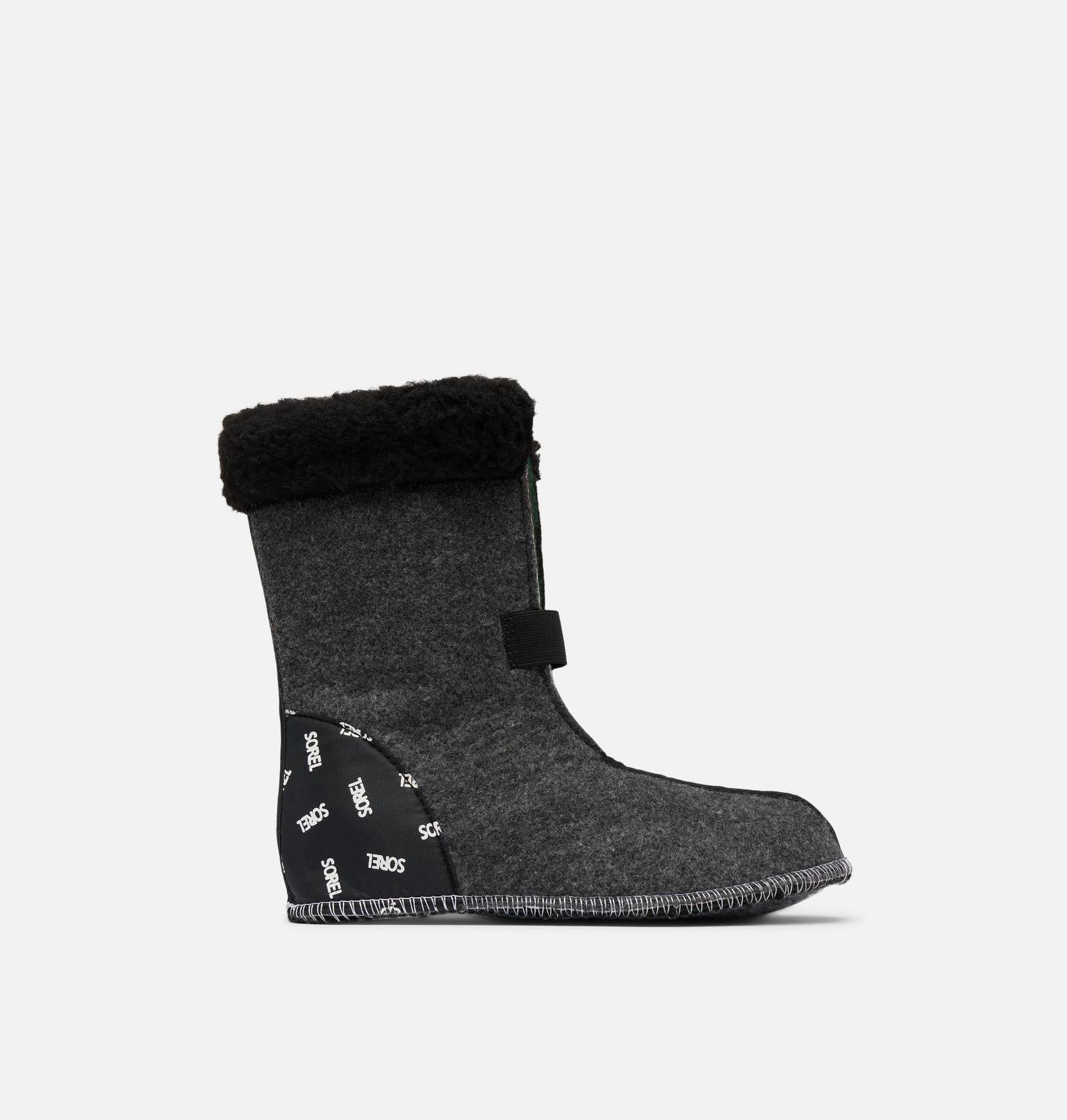 CARIBOU 9MM TP Women's Innerboot Snow Cuff Liner - Black