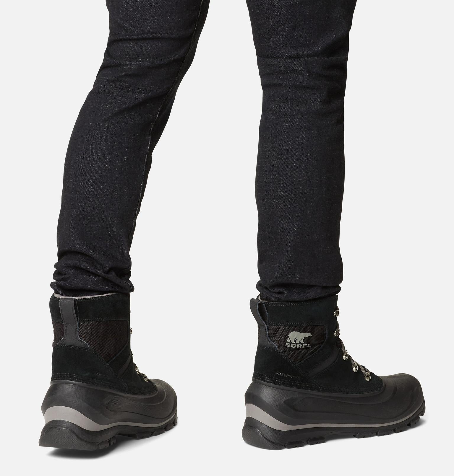 Men's Buxton™ Lace Boot - Black, Quarry