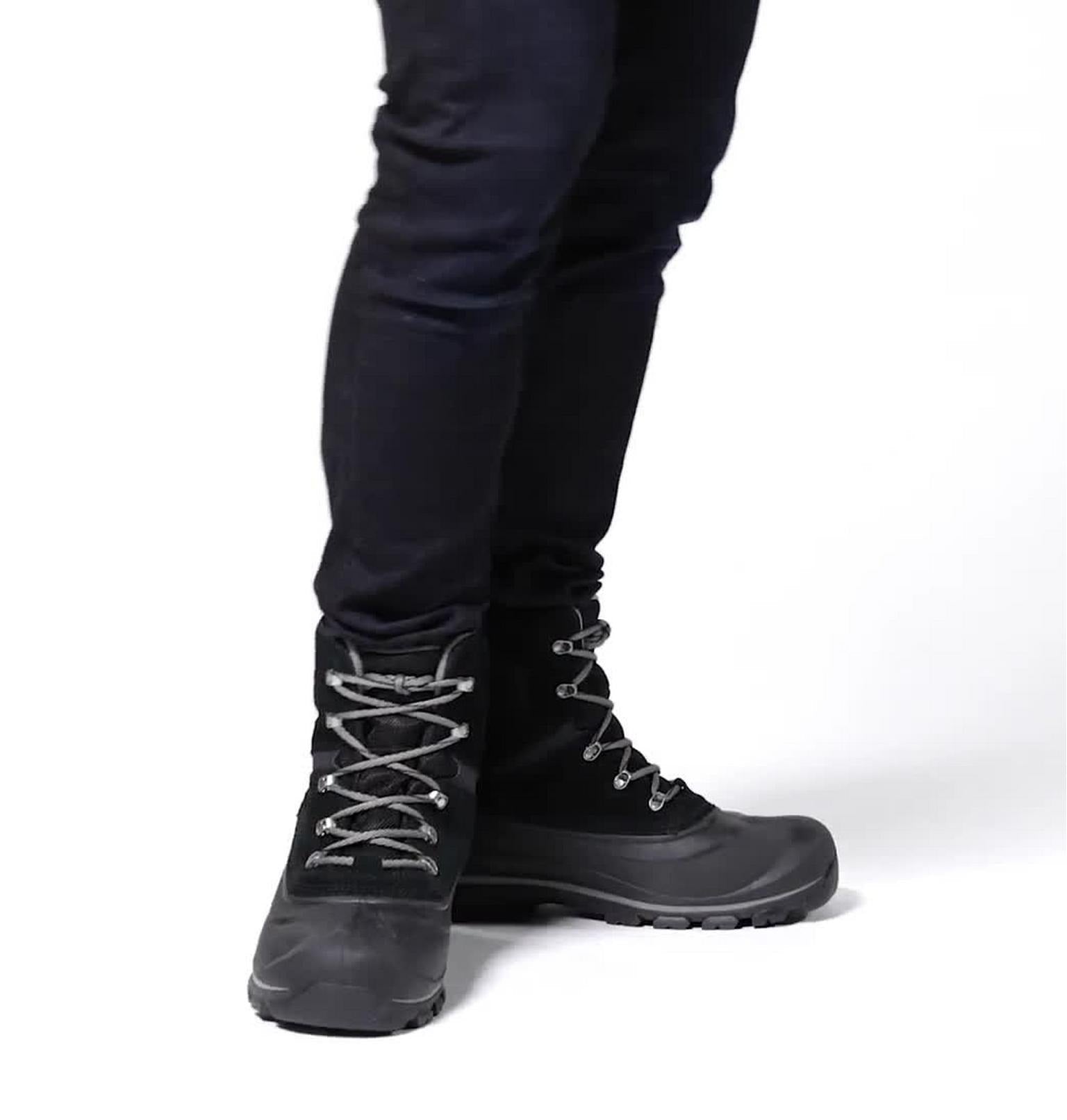 Men's Buxton™ Lace Boot - Black, Quarry