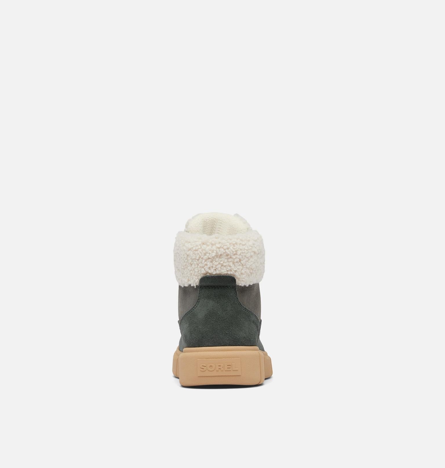 SOREL EXPLORER™ III NW Lace Women's Waterproof Boot - Quarry, Sea Salt