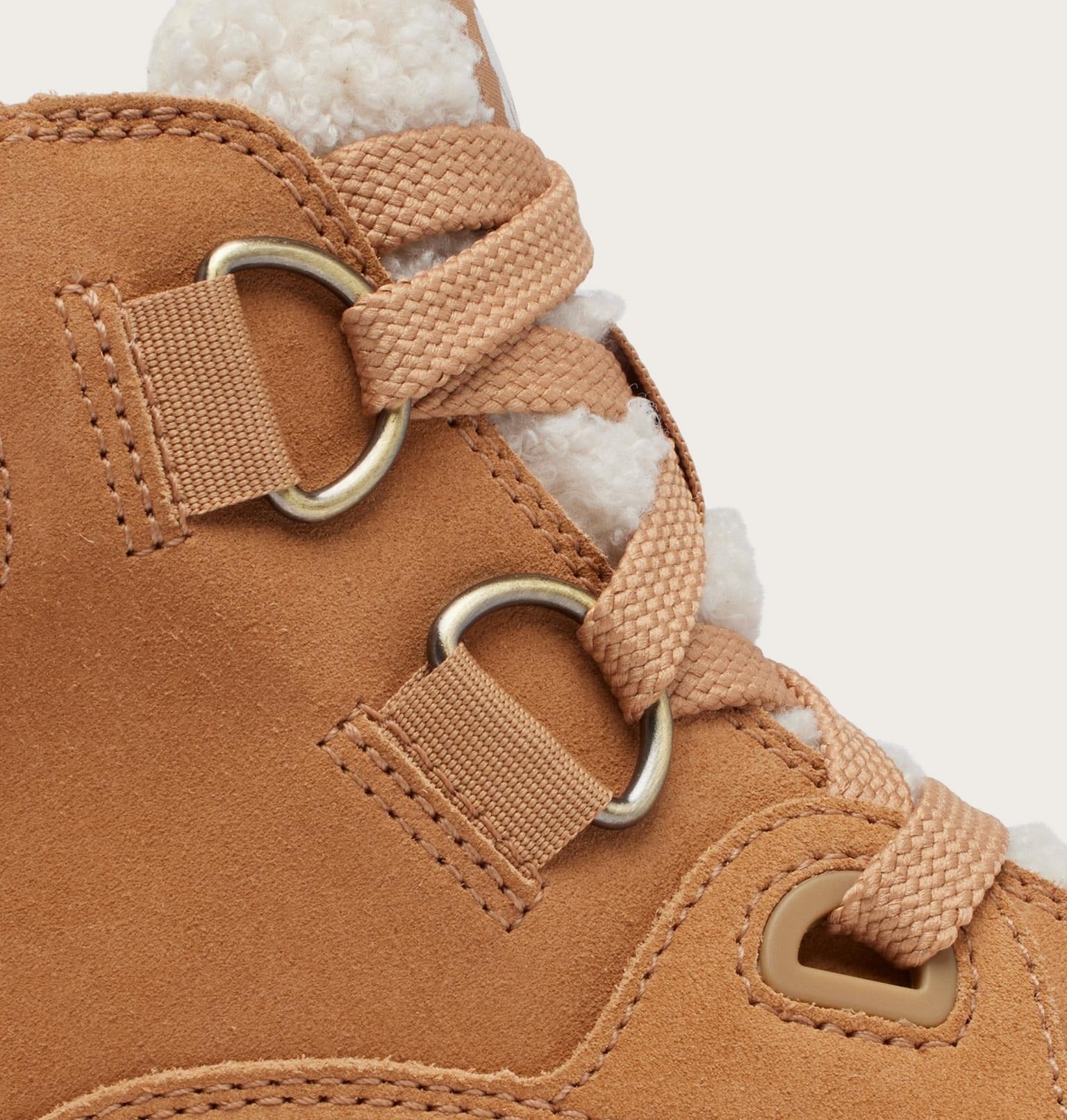 SOREL EXPLORER™ III NW Lace Women's Waterproof Boot - Tawny Buff, Sea Salt