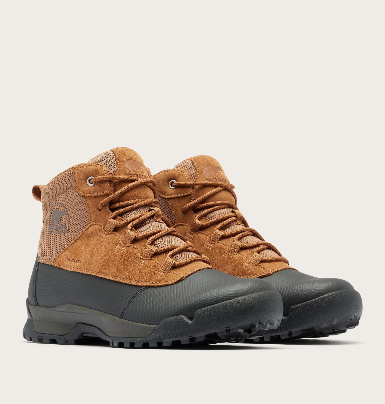 BUXTON™ Lite Lace Plus Men's Waterproof Boot - Elk, Black
