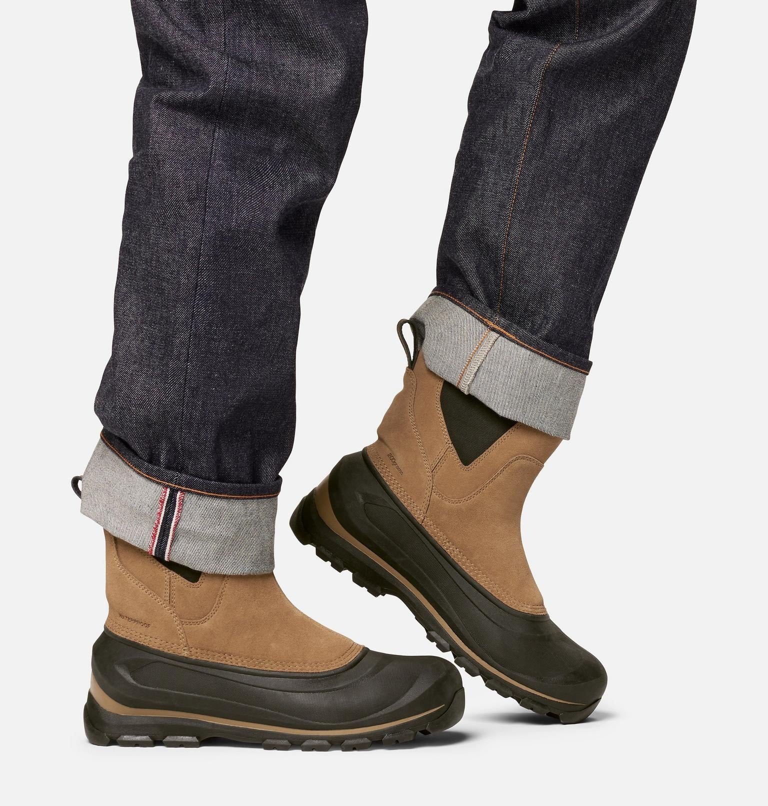 BUXTON™ Pull On Men's Waterproof Boot - Delta, Black