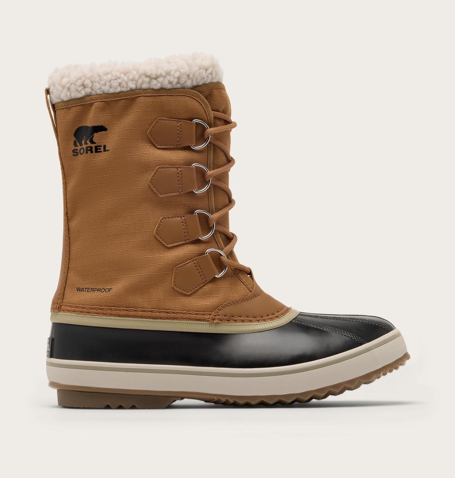 1964 PAC™ Nylon Men's Winter Boot - Camel Brown, Black