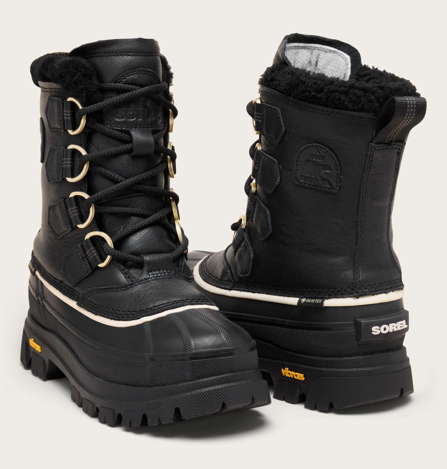 Caribou Horizon™ GTX Women's Winter Boot - Black, Honey White