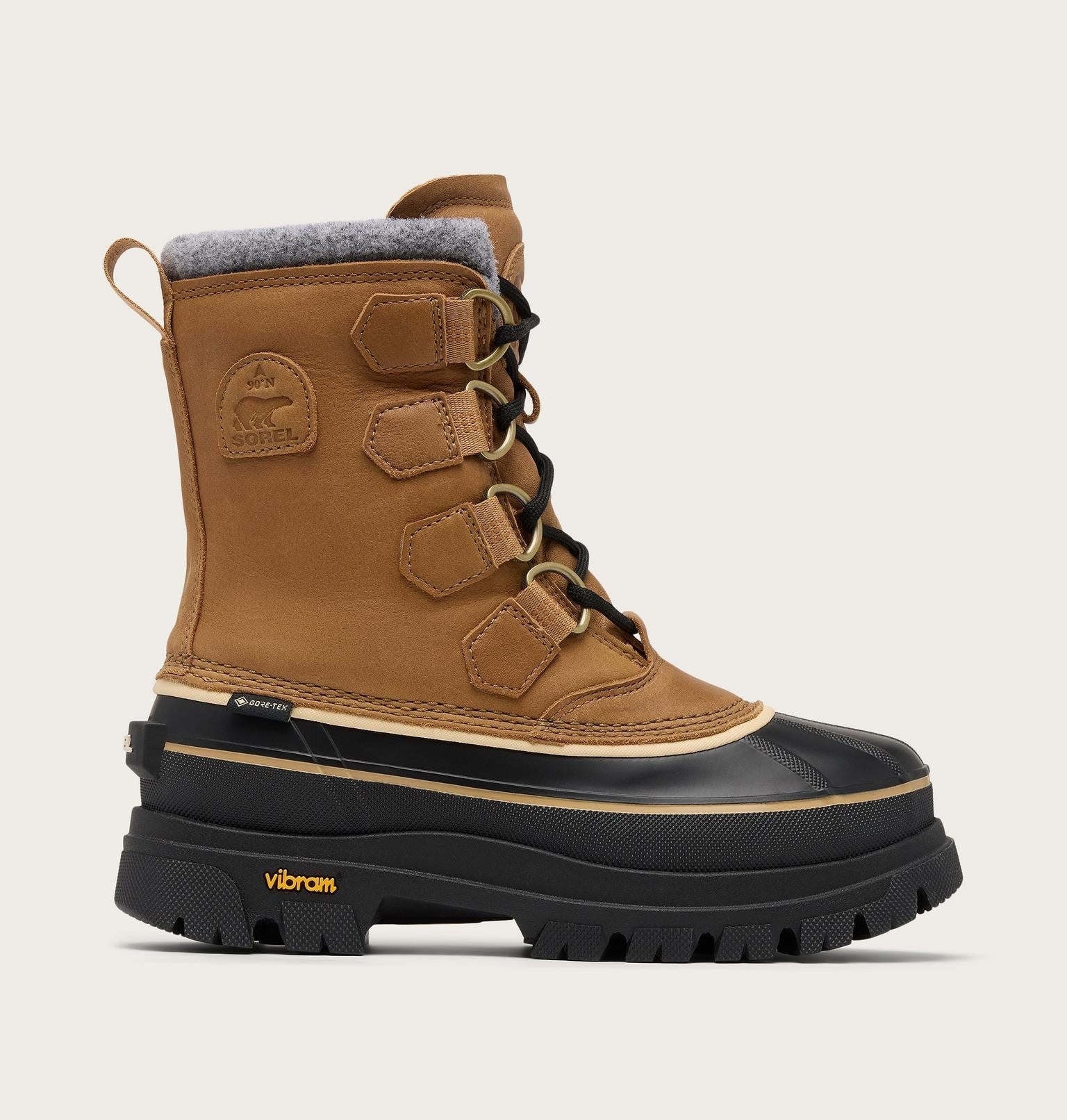 Caribou Horizon™ GTX Women's Winter Boot - Caribou Buff, Black
