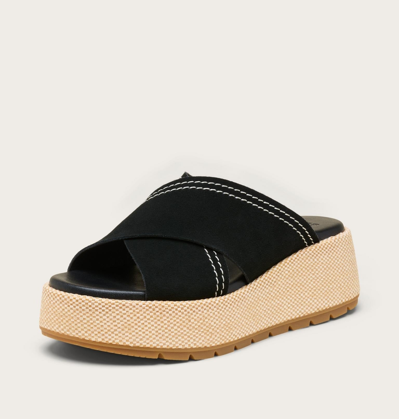Sunpeak™ Platform Slide Women's Sandal - Black, Gum 2