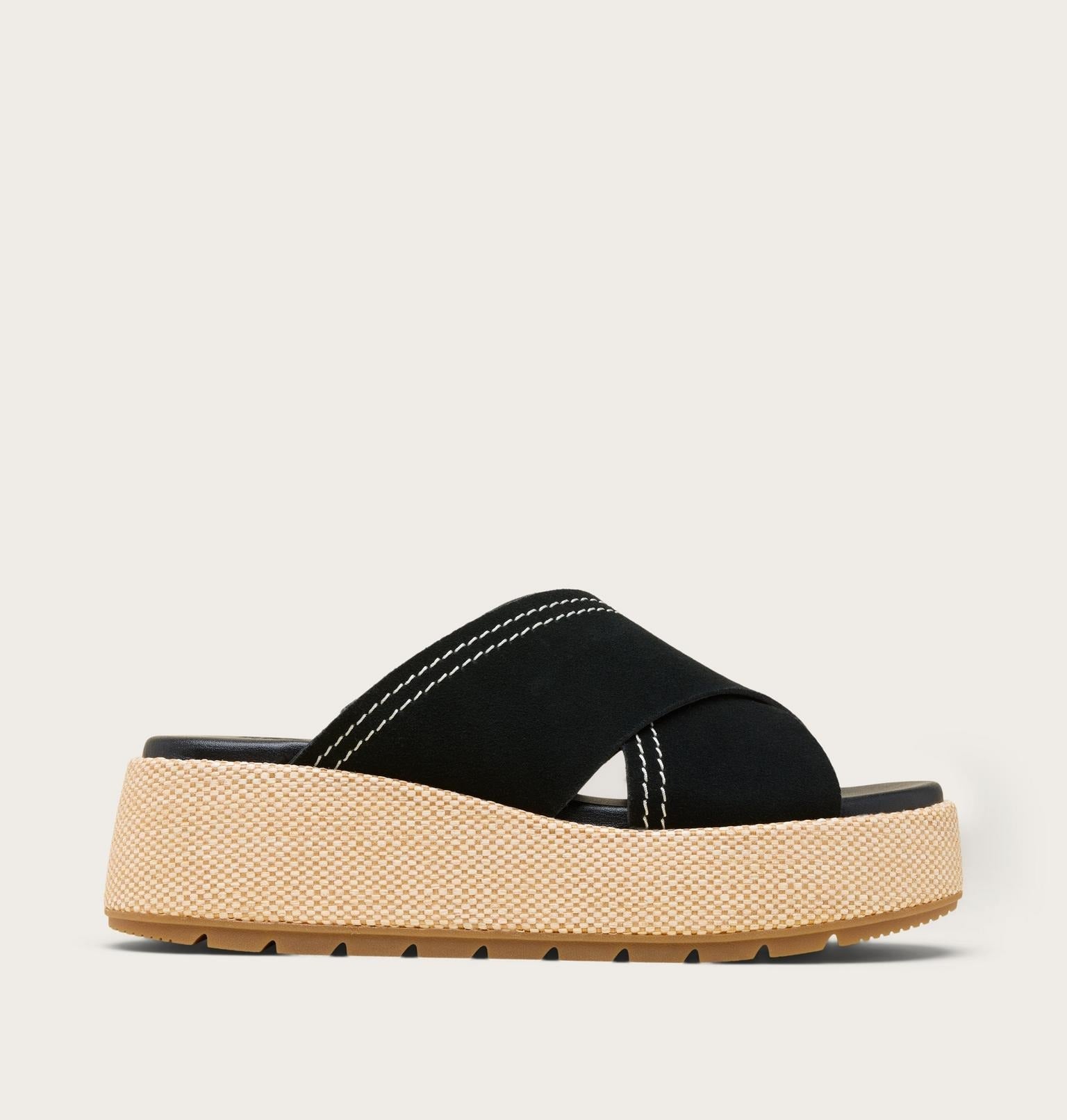 Sunpeak™ Platform Slide Women's Sandal - Black, Gum 2