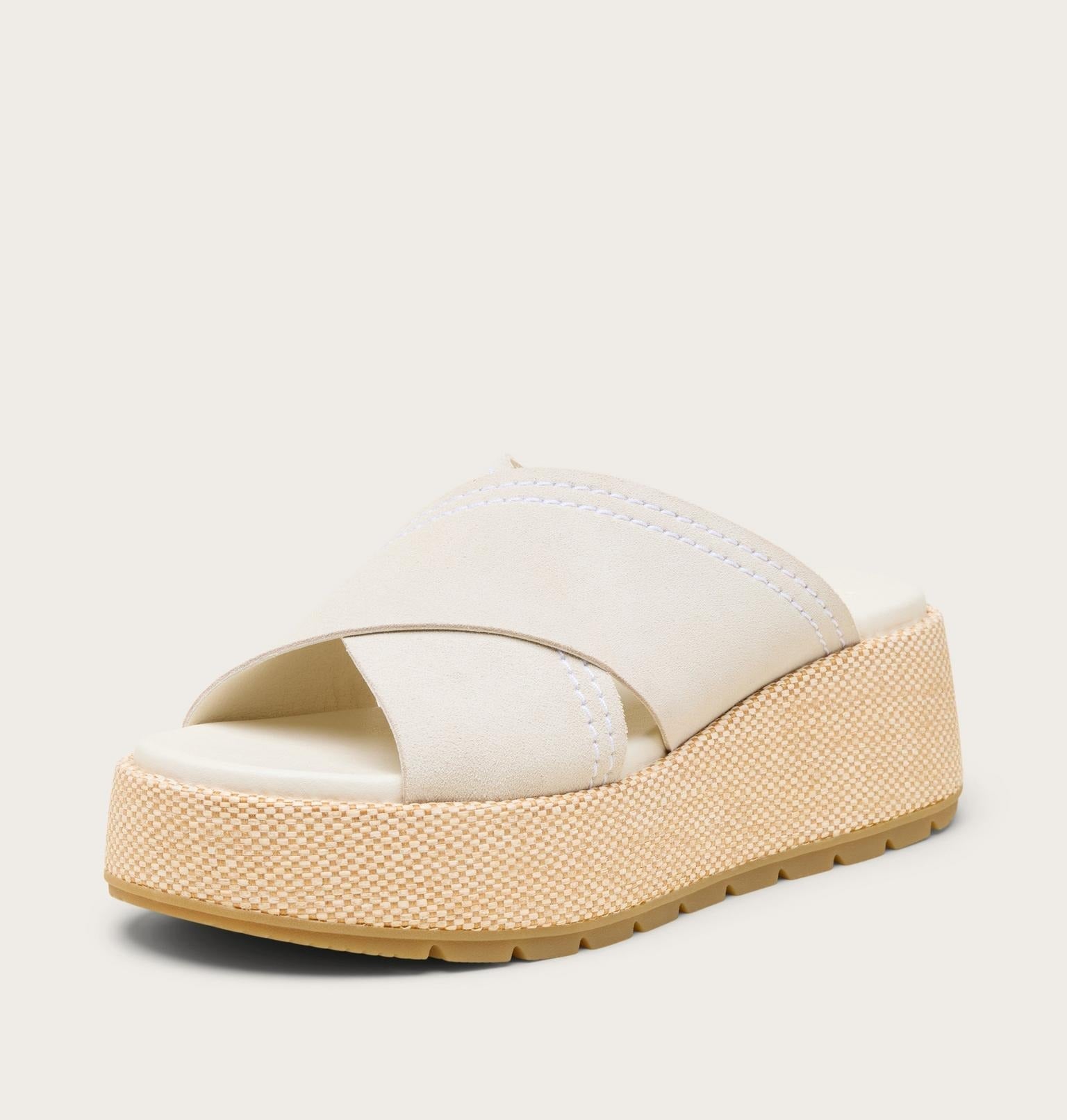 Sunpeak™ Platform Slide Women's Sandal - Chalk, Gum 16