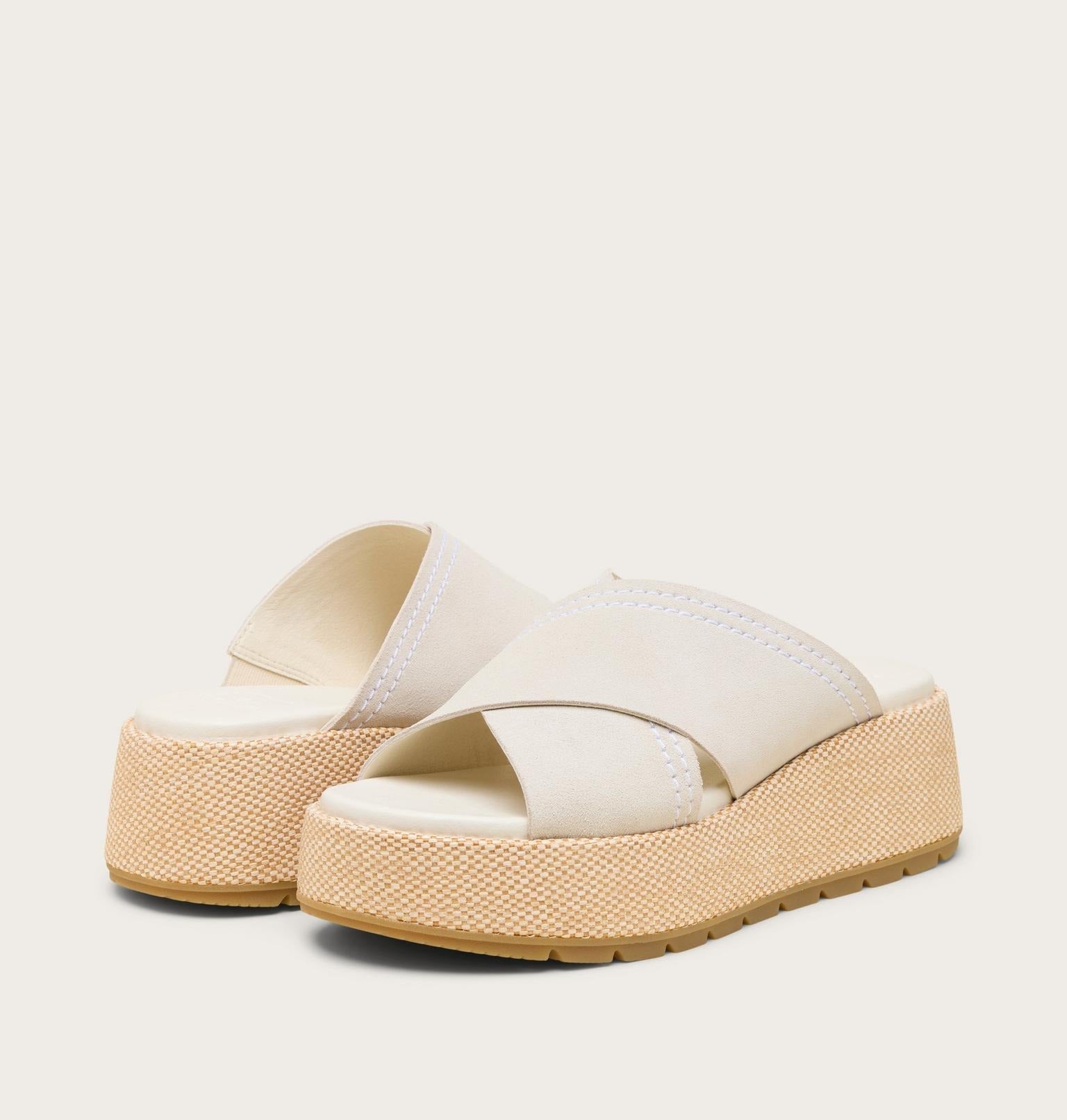 Sunpeak™ Platform Slide Women's Sandal - Chalk, Gum 16