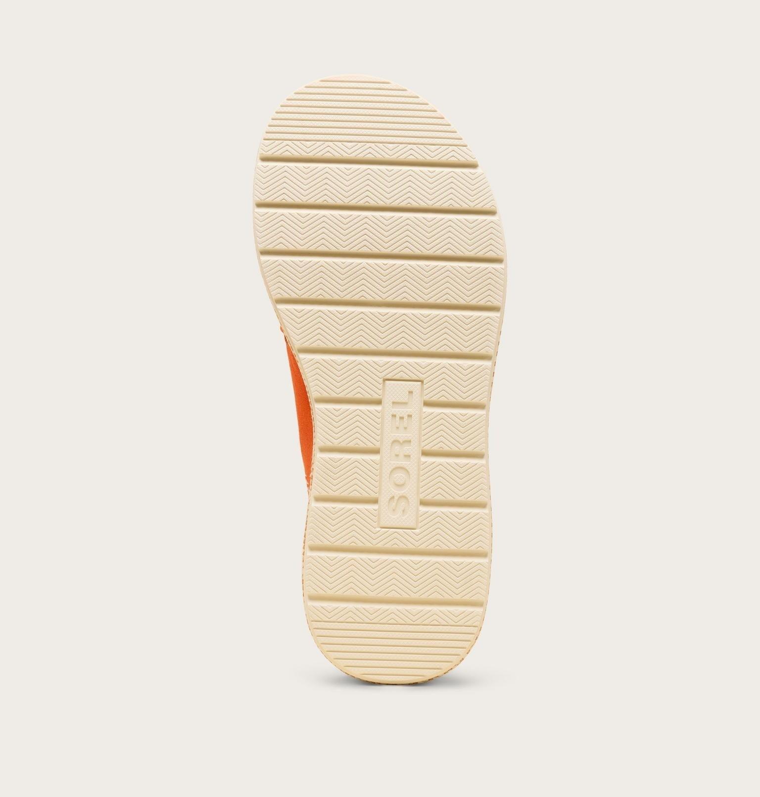 Sunpeak™ Platform Slide Women's Sandal - Crimson Fire, Honey White