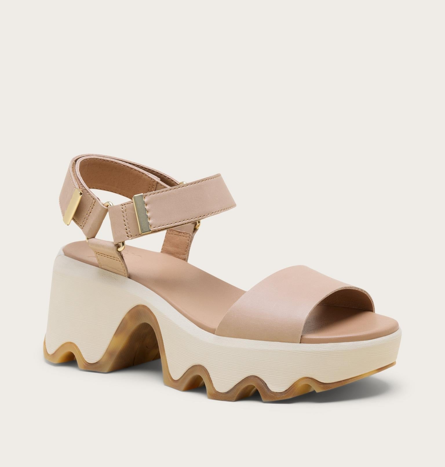 Kinetic™ Aura Y-Strap Women's Sandal - Honest Beige, Bleached Ceramic