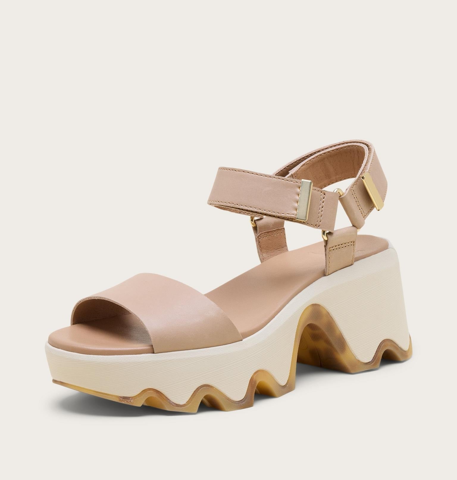 Kinetic™ Aura Y-Strap Women's Sandal - Honest Beige, Bleached Ceramic
