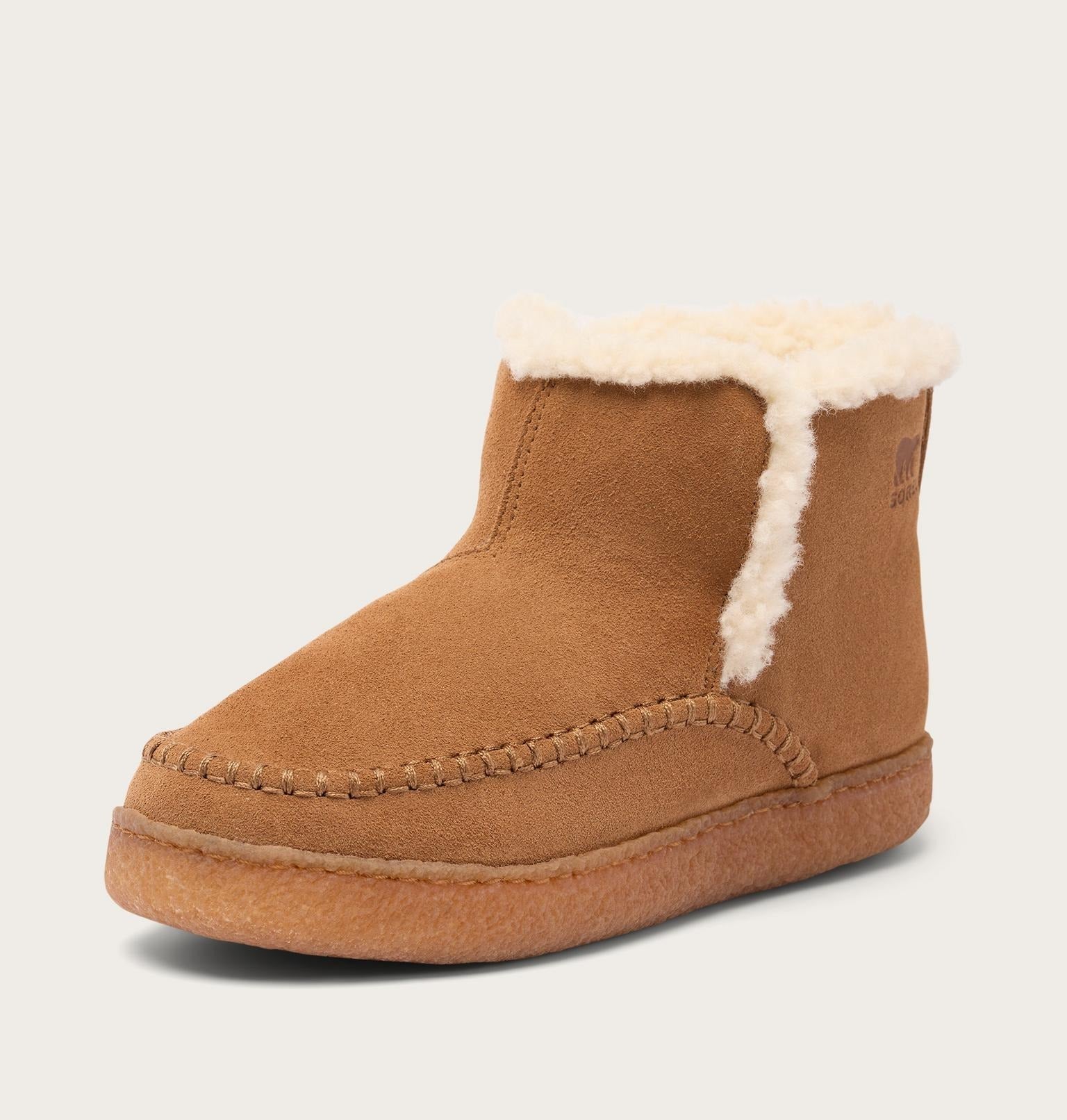 Nakiska™ III Bootie Women's Slipper - Velvet Tan, Gum 2