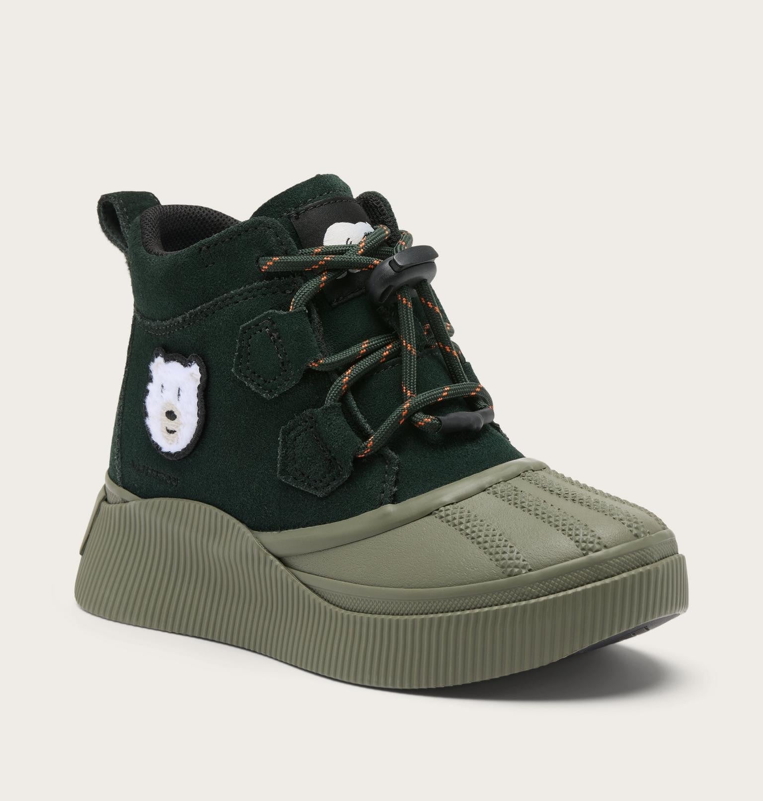 Little Kids Out N About™ IV Classic Waterproof Boot - Deep Woods, Optimized Orange