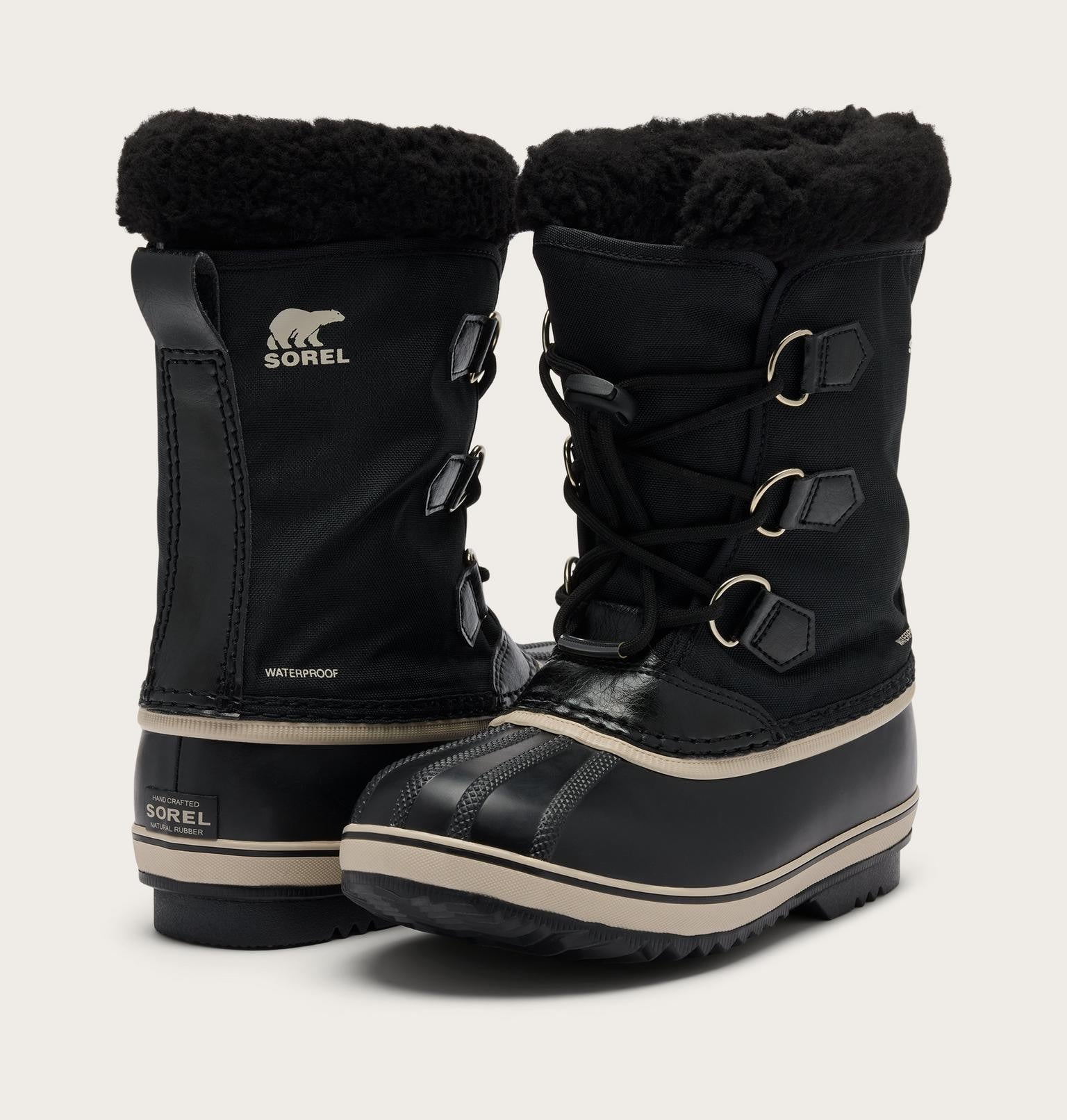 Big Kids Yoot PAC™ Nylon Winter Boot - Black, Black