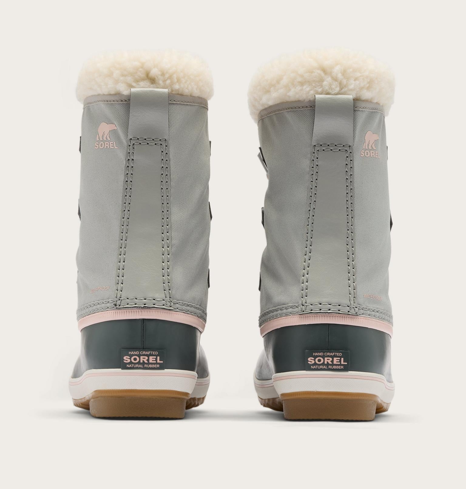 Big Kids Yoot PAC™ Nylon Winter Boot - Dove, Gum 2