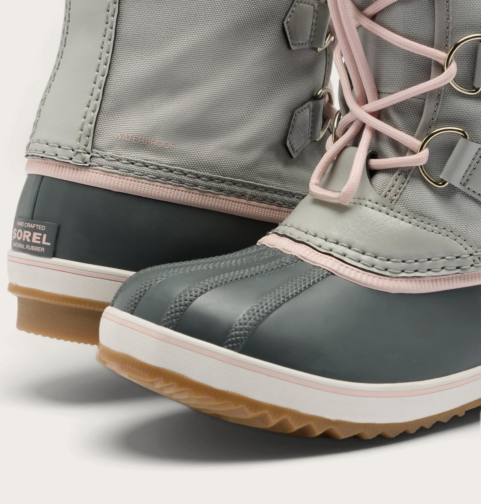 Big Kids Yoot PAC™ Nylon Winter Boot - Dove, Gum 2