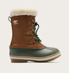 Big Kids Yoot PAC™ Nylon Winter Boot - Velvet Tan, Stone Green
