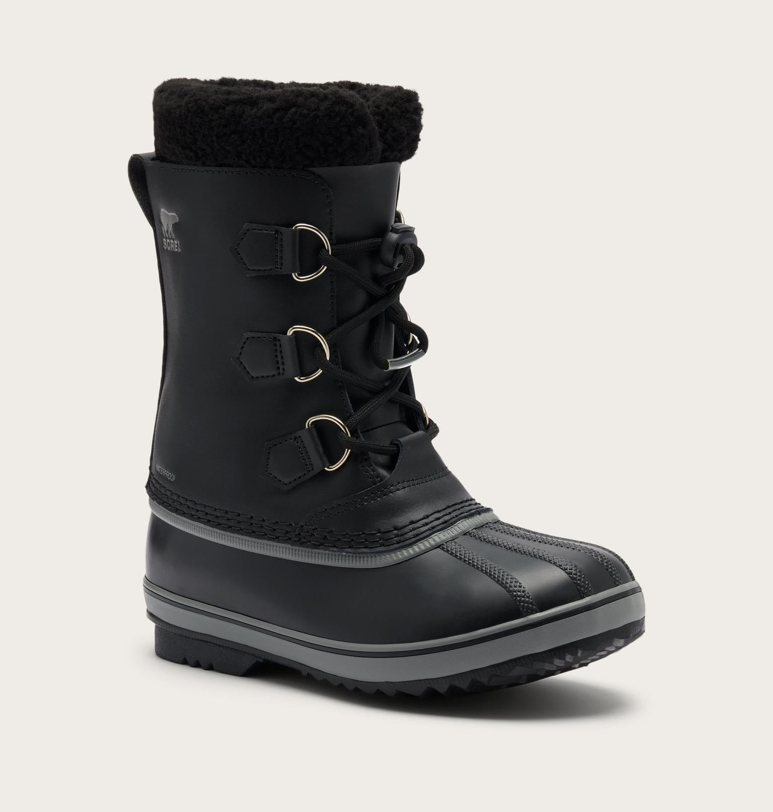 Big Kids Yoot PAC™ TP Winter Boots - Black, Quarry