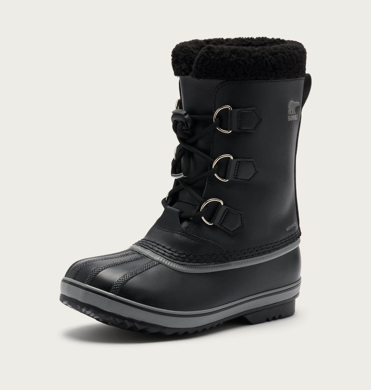 Big Kids Yoot PAC™ TP Winter Boots - Black, Quarry