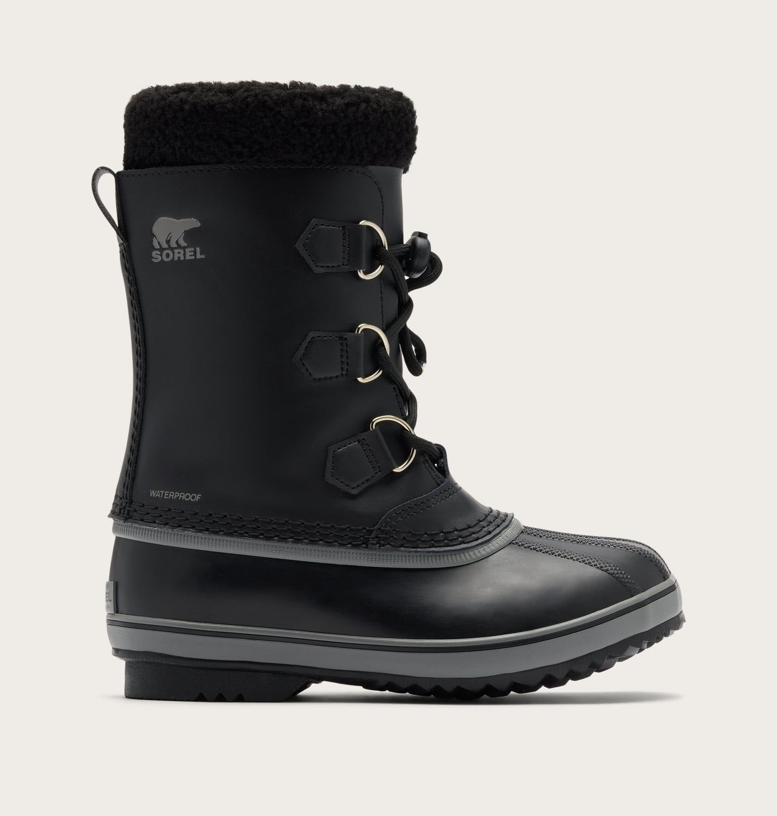 Big Kids Yoot PAC™ TP Winter Boots - Black, Quarry