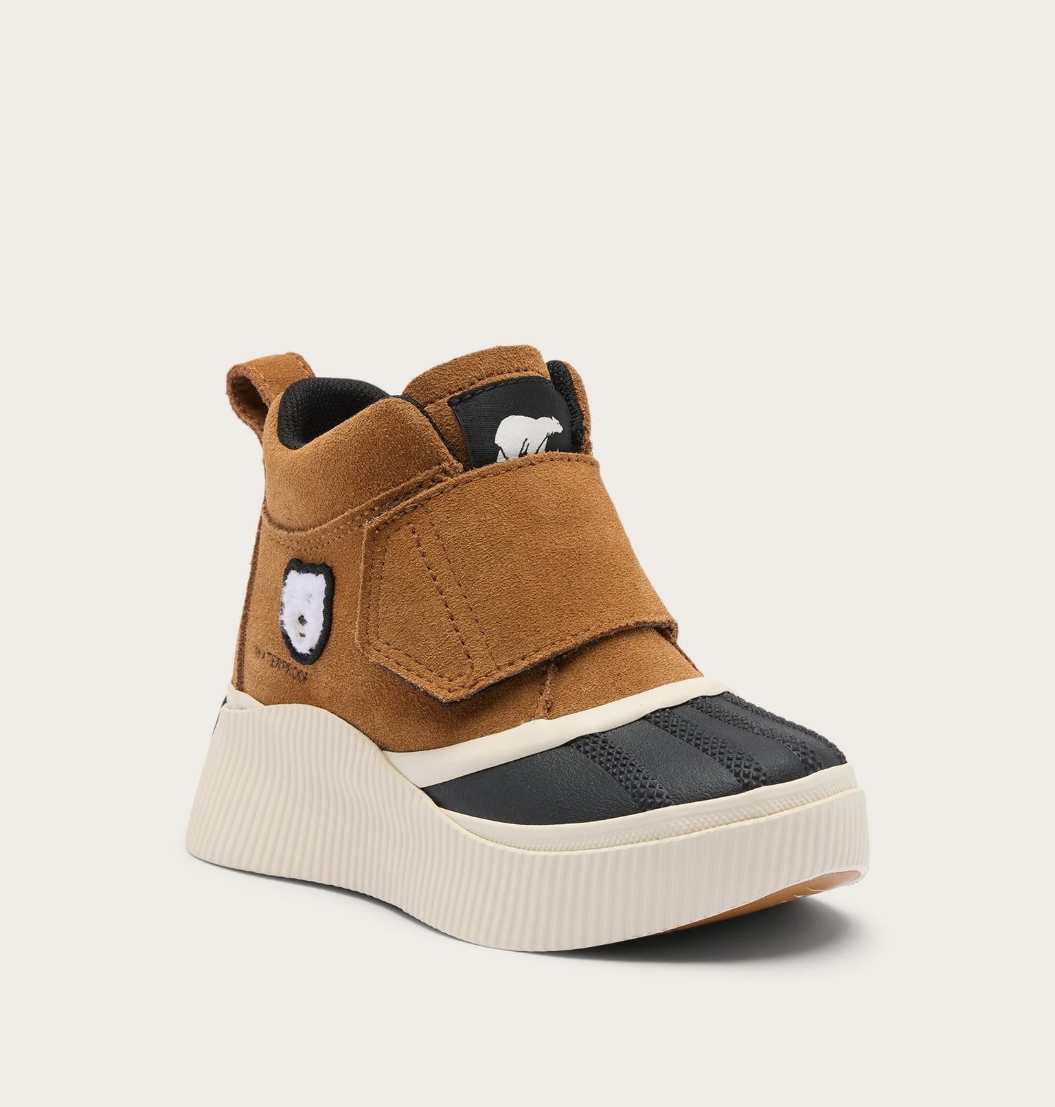 Toddler Out N About™ IV Strap Waterproof Boot - Taffy, Light Bisque