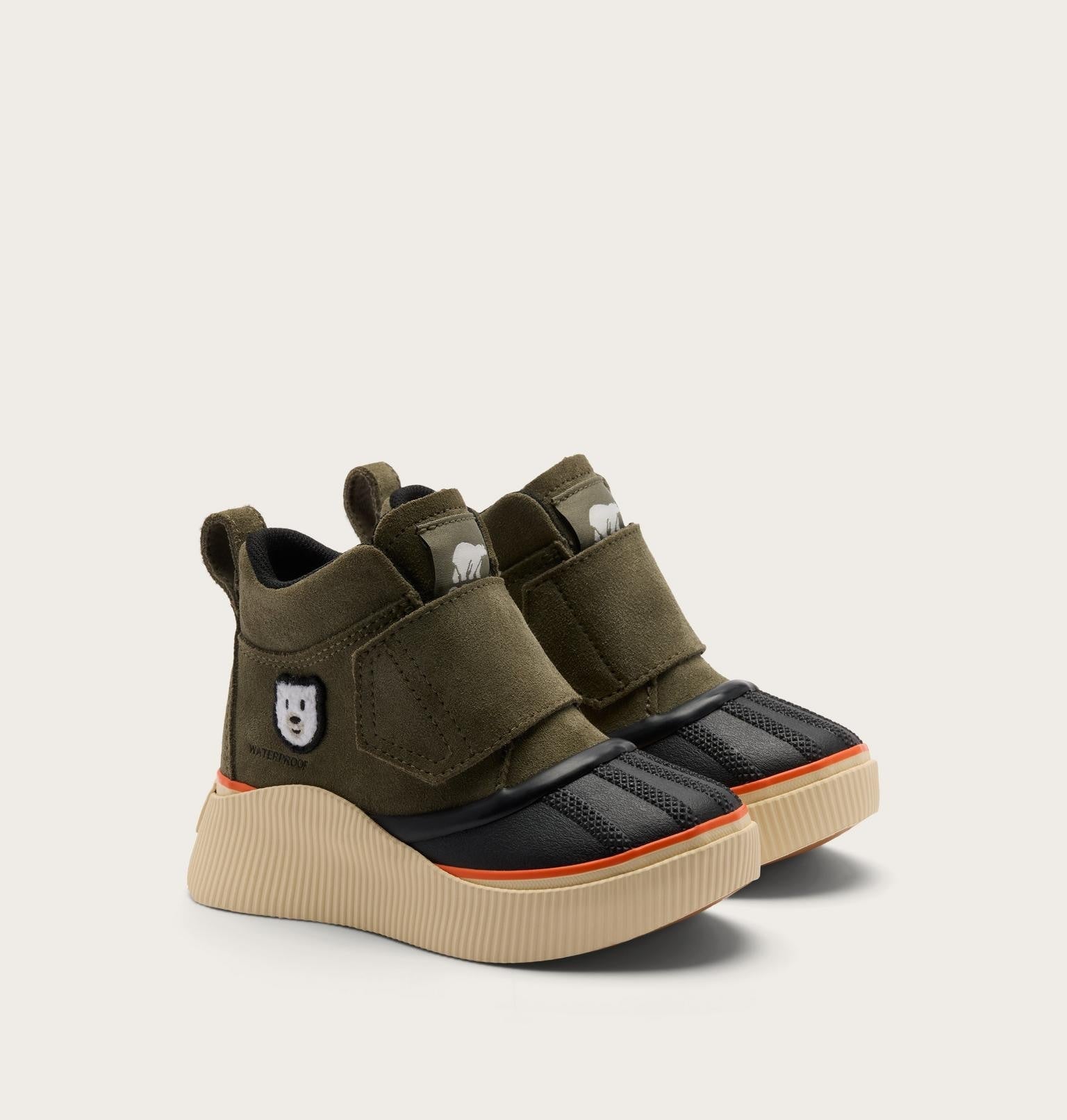 Toddler Out N About™ IV Strap Waterproof Boot - Stone Green, Deep Woods