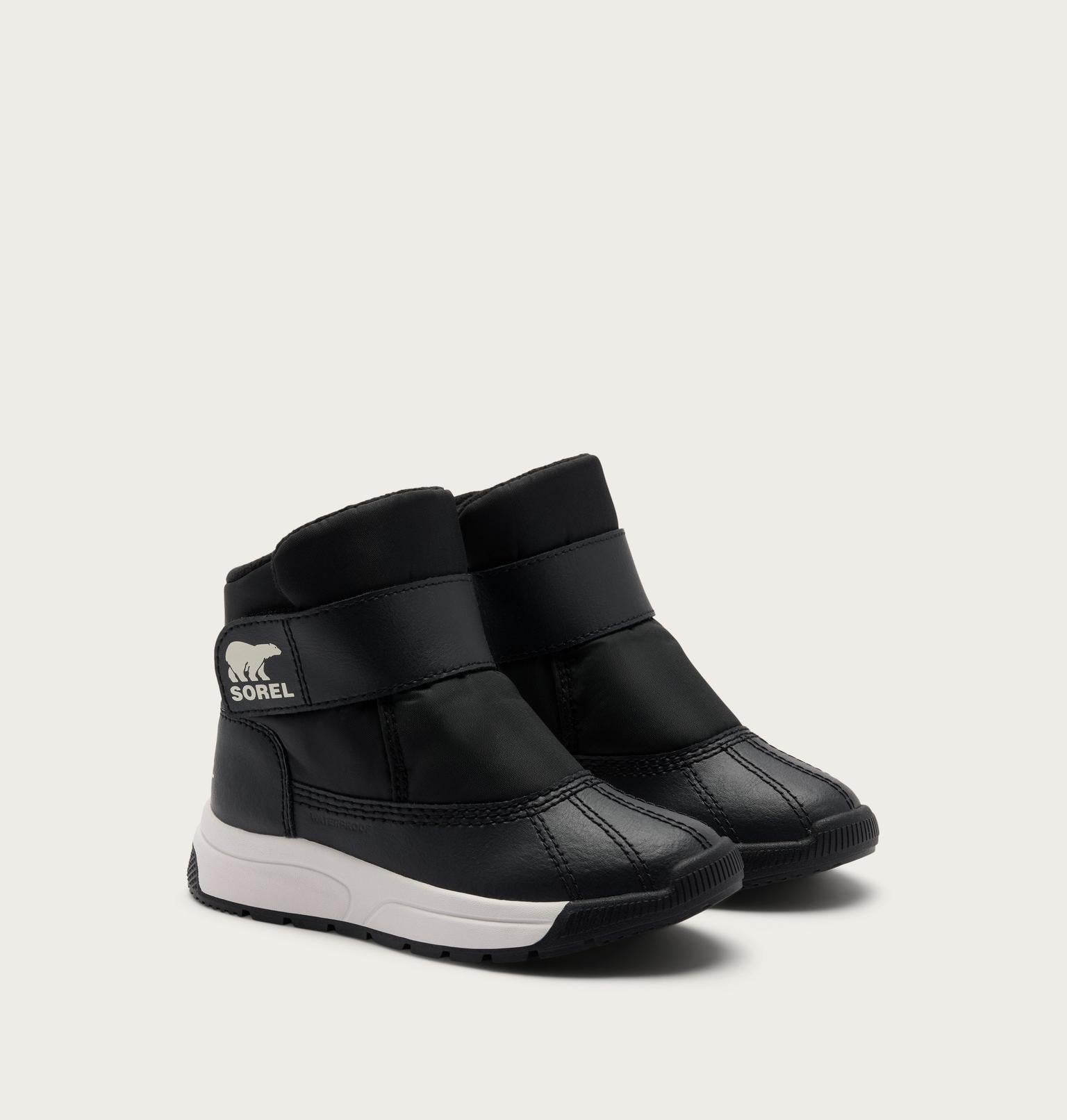 Toddler Whitney™ III Strap Mid Waterproof Boot - Black, Black