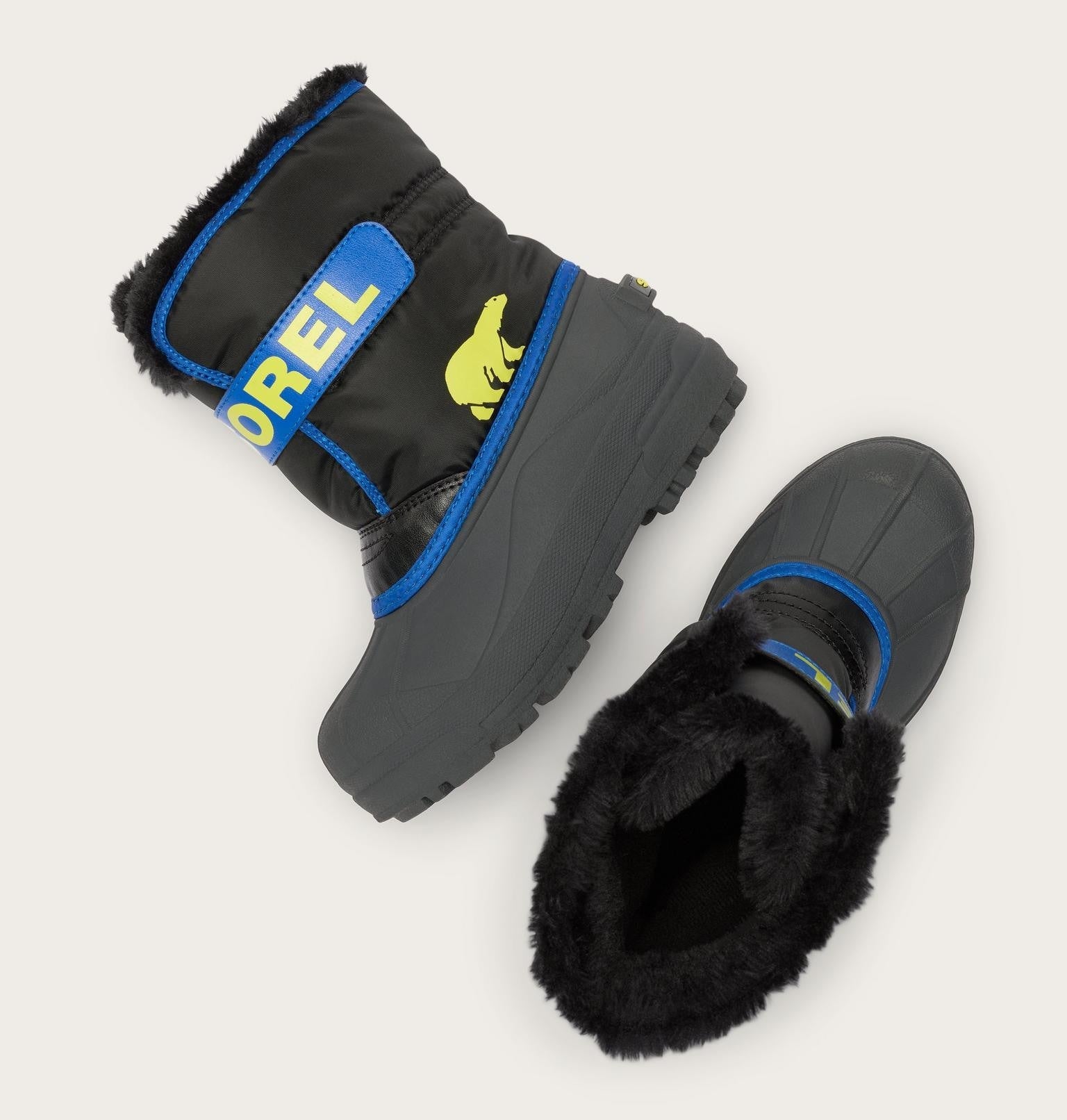 Toddler Snow Commander™ Boot - Black, Azul