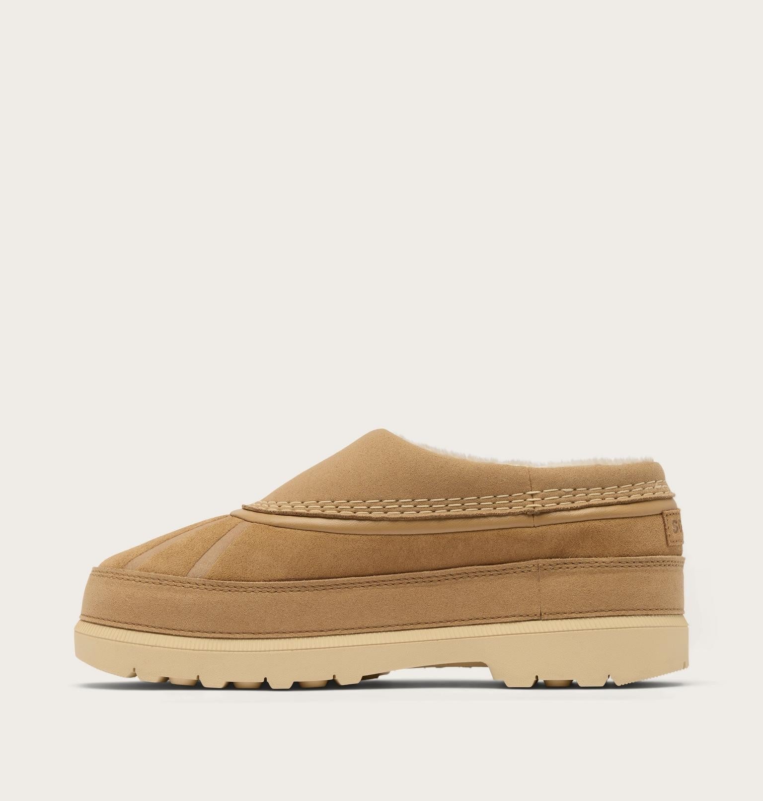 Big Kids Ambler Fireside Waterproof Clog - Caribou Buff, Caribou Beige